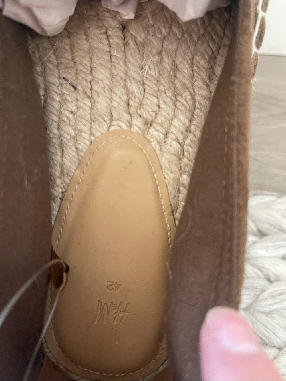 H&M Brown Suede Espadrilles - Picture 5 of 7